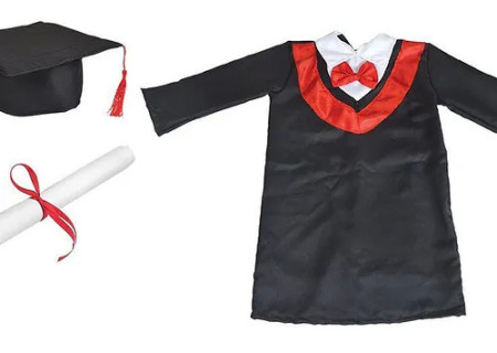 Graduation Costume in Bag for Role Play