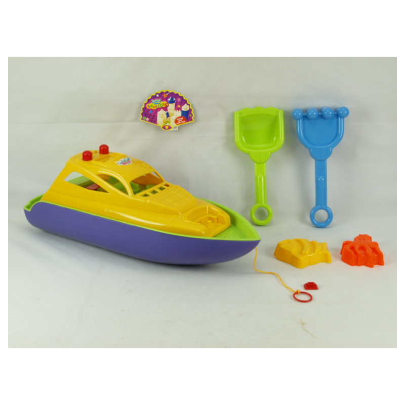 Beach Boat with Accessories - Sailing Fun for Kids Beach Boat with Accessories - Sailing Fun for Kids