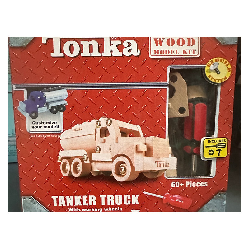 Tonka Wooden DIY Truck - Bxd Construction Playset for Kids Tonka Wooden DIY Truck - Bxd Construction Playset for Kids