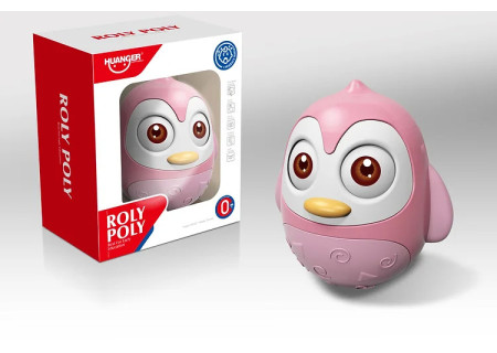 Baby Roly Poly Blinking Tumbler Fun and Interactive