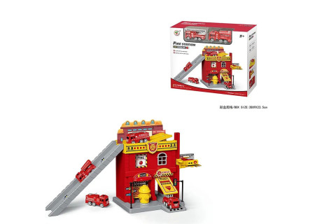 Fire Police Construction & City Station -