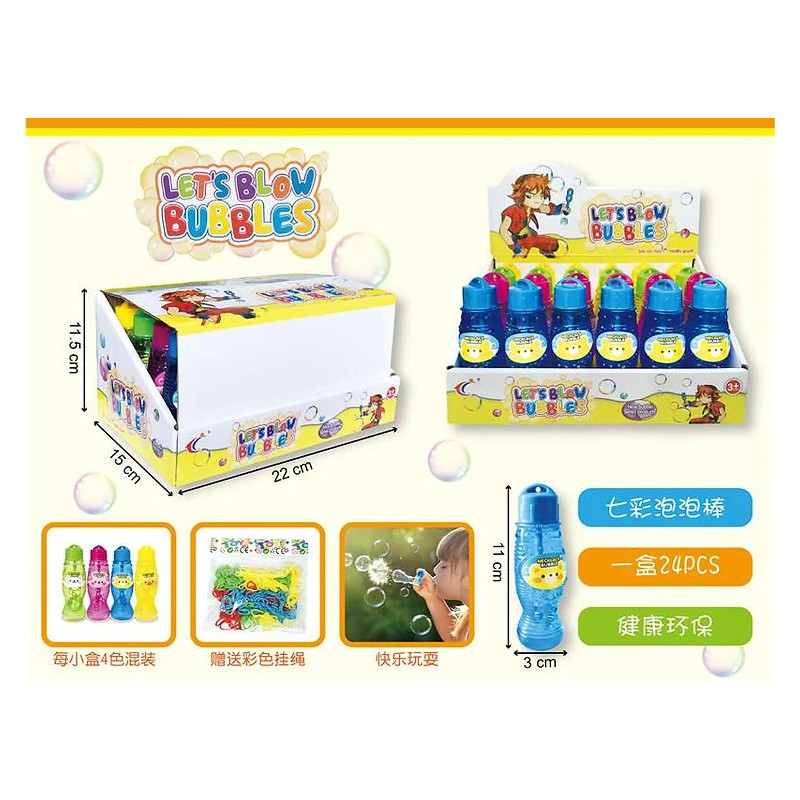 Let Blow Bubbles with String for Interactive Play Let Blow Bubbles with String for Interactive Play