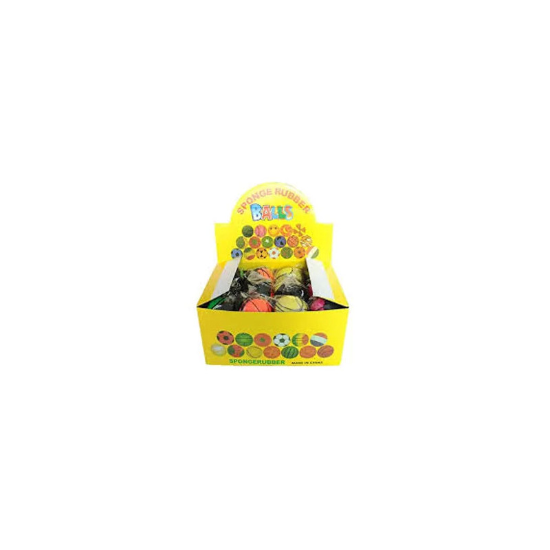 Rubber Sponge Balls with Elastic for Playful Fun