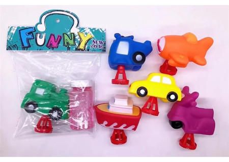 Funny Squeakers with Bubbles for Playful Fun