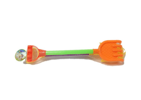 Spade and Rake Set in Meshbag - Essential Beach Tools