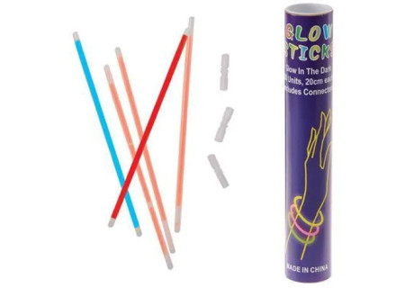 Glow Sticks 50 Pack Assorted Colours for Nighttime Fun