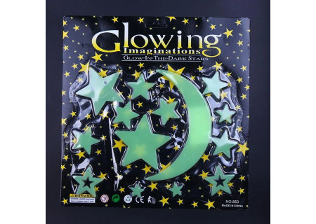 Glow in the Dark Stars 5 Pack for Nighttime Fun