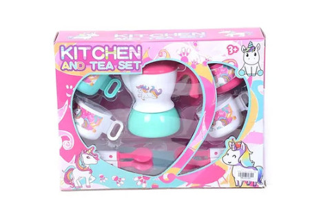 Horse Kitchen Tea Set Toy