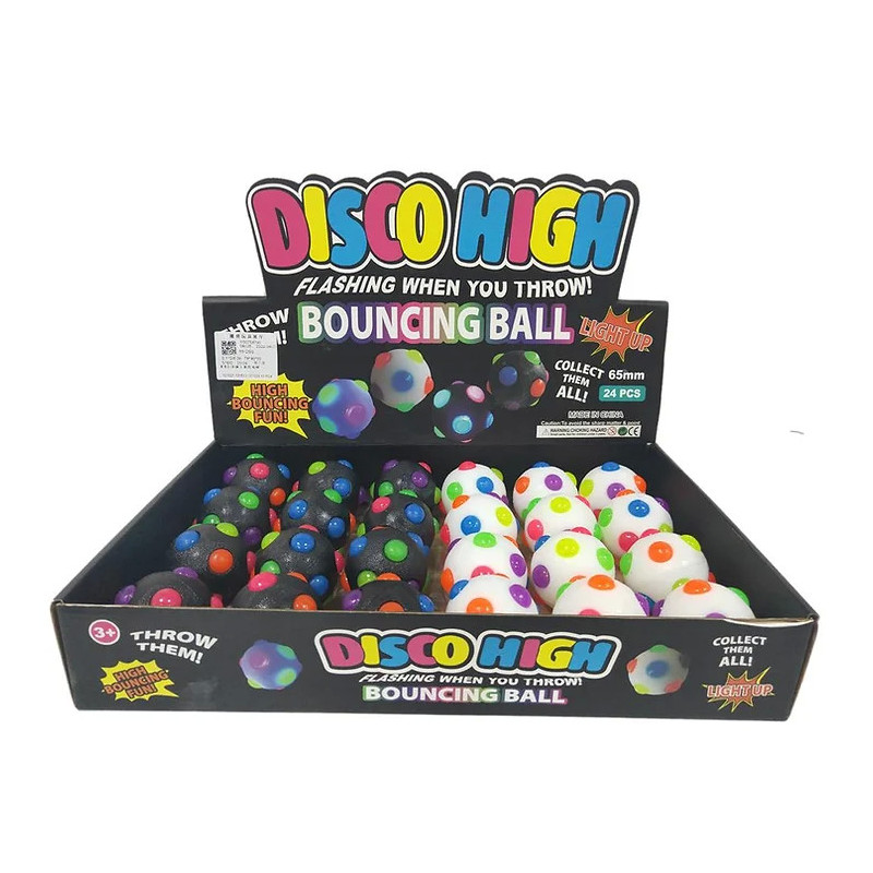 Flashing Disco Bouncy Balls for Playful Fun Flashing Disco Bouncy Balls for Playful Fun