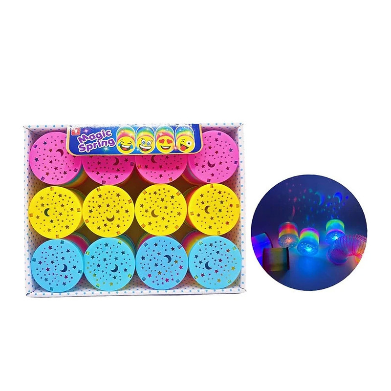 Light Up Star Reflecting Springs for Interactive Play Light Up Star Reflecting Springs for Interactive Play