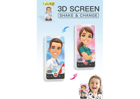 Image Changing Cell Phone Toy for Interactive Play