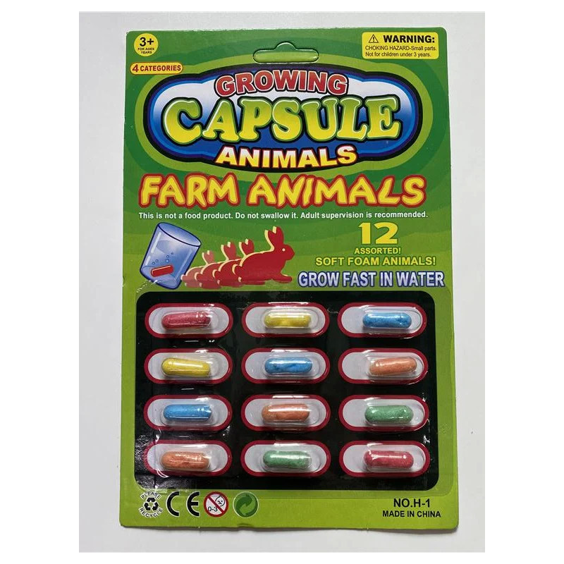 Growing Capsules 7 Assorted for Interactive Learning Growing Capsules 7 Assorted for Interactive Learning