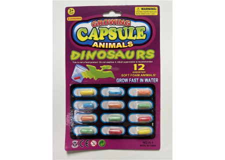 Growing Capsules 7 Assorted for Interactive Learning