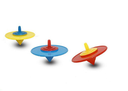 Plastic Spinning Tops for Classic Play