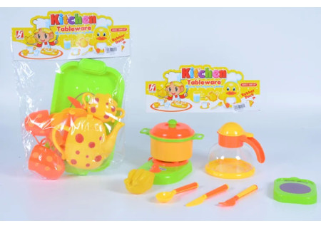 Kitchen Tableware Set - PBH Assorted Playset for Kids' Mealtime Fun