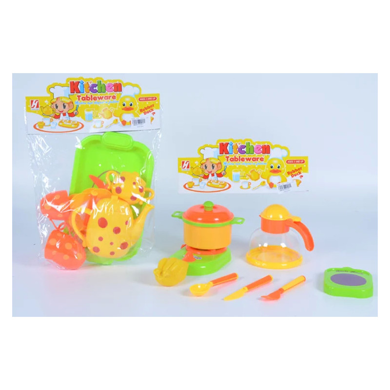 Kitchen Tableware Set - PBH Assorted Playset for Kids' Mealtime Fun Kitchen Tableware Set - PBH Assorted Playset for Kids' Mealtime Fun