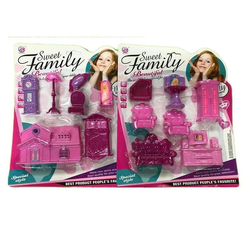 Sweet Family Furniture Set - Playset for Kids' Dollhouses Sweet Family Furniture Set - Playset for Kids' Dollhouses