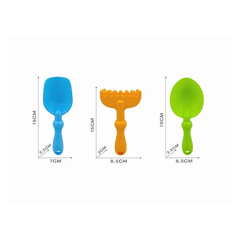 Rubber Beach Spades and Rakes - Fun and Durable Sand Play Tools for Ki Rubber Beach Spades and Rakes - Fun and Durable Sand Play Tools for Ki