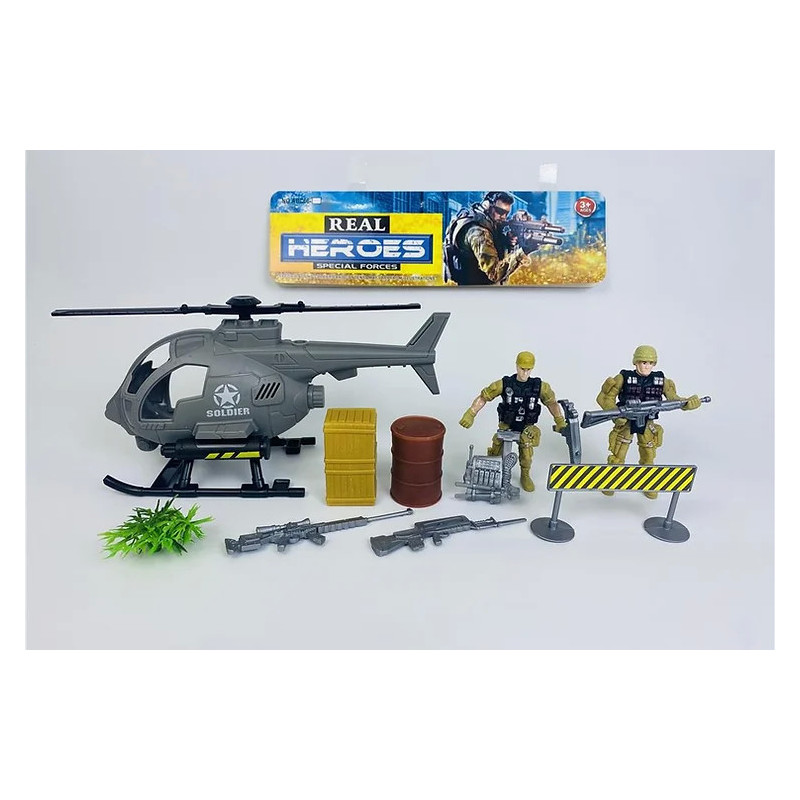 Real Heroes Army Helicopter - Realistic Military Play Helicopter for K Real Heroes Army Helicopter - Realistic Military Play Helicopter for K