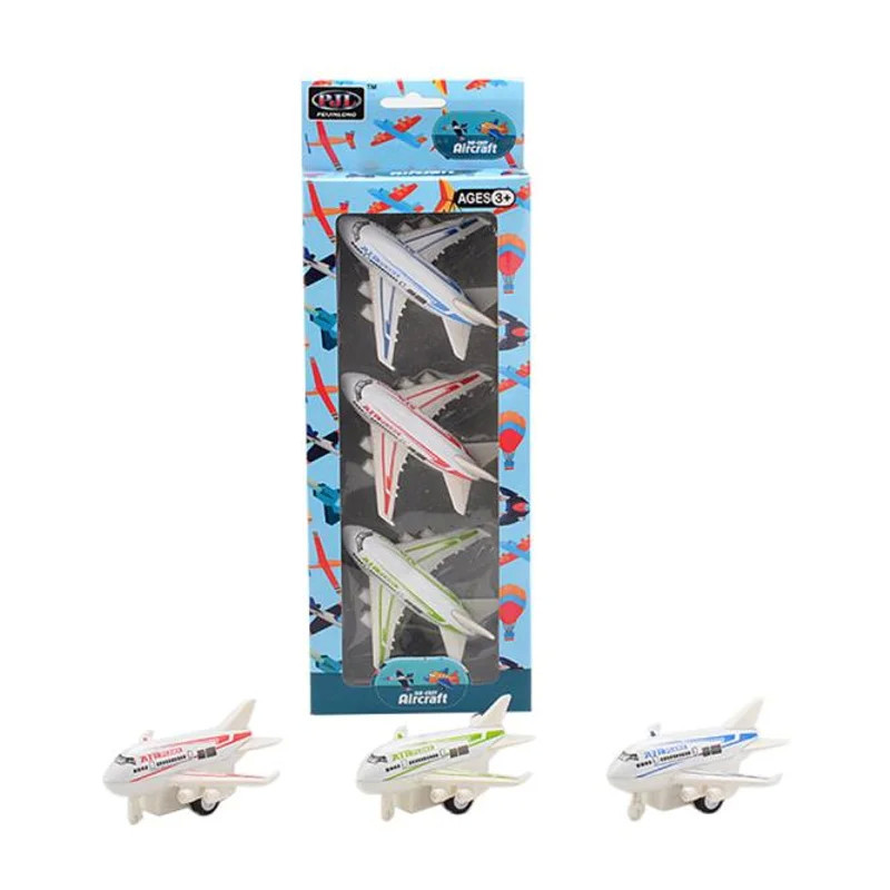 Alloy Planes 3s - Set of 3 Realistic Die-Cast Airplane Toys for Kids Alloy Planes 3s - Set of 3 Realistic Die-Cast Airplane Toys for Kids