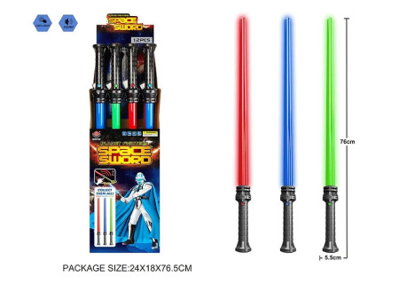 Space B/O Swords - Exciting Light-Up Battery-Operated Swords for Kids