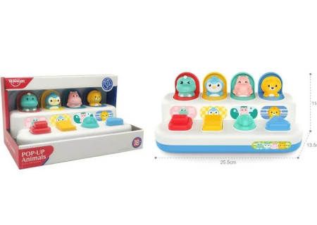 Pop Up Animals/Vehicles - Fun and Interactive Playset for Kids