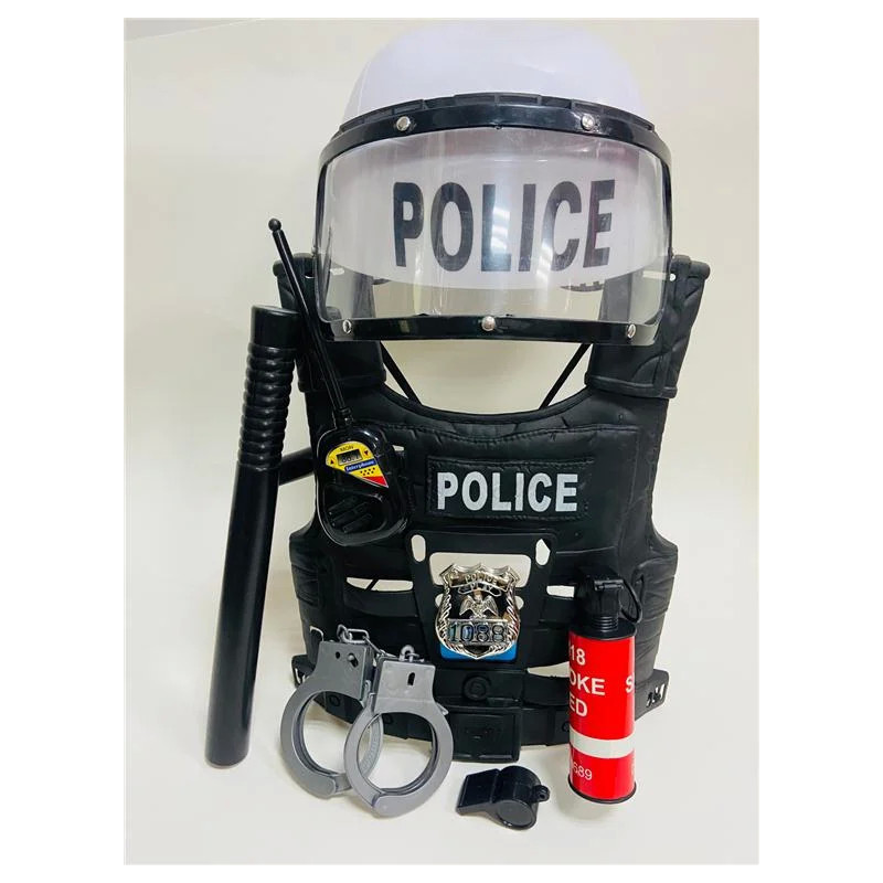 Police Series Set with Helmet for Pretend Play Police Series Set with Helmet for Pretend Play