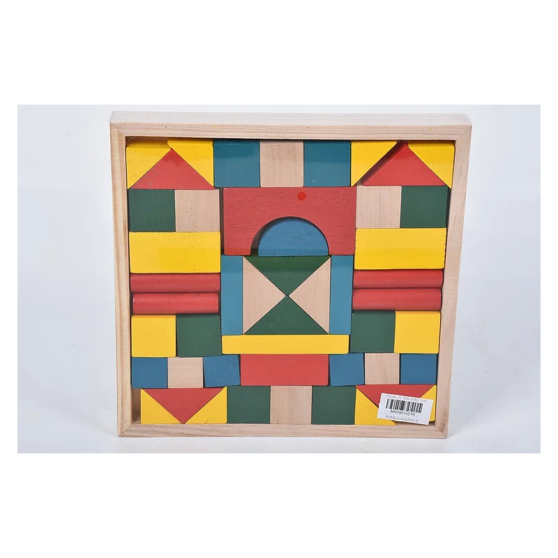 Wooden Educational Blocks - Fun and Creative Building Set for Kids Wooden Educational Blocks - Fun and Creative Building Set for Kids