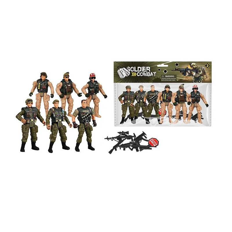 Combat Soldiers Toy Set Combat Soldiers Toy Set