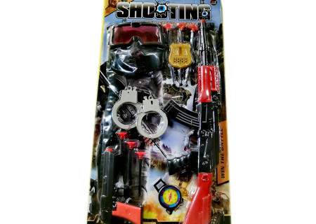 Police Shooting Toy Set