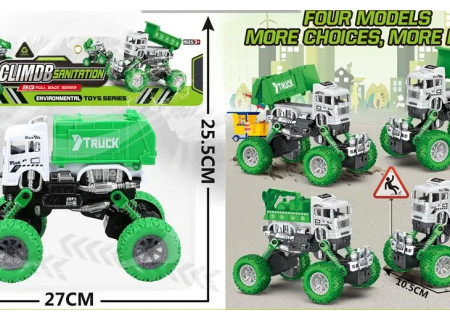 Climbing Monster Truck Toy Set