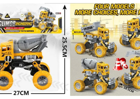 Climbing Monster Truck Toy Set