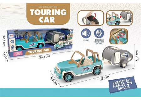 Adventure Toy Jeep with Caravan – ASST for Kids