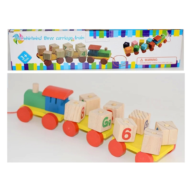 Wooden Train Assorted