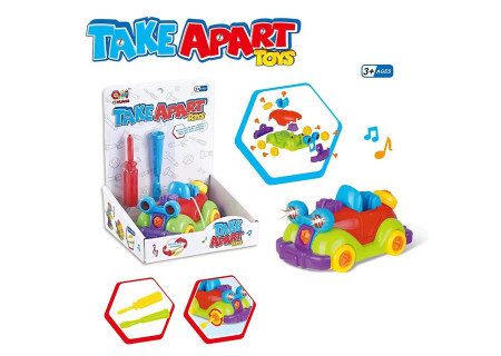 Take Apart Dino/Car/Airplane - Playset for Kids' Building Adventures