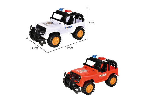 Police Jeep - Assorted Playset for Kids' Law Enforcement Adventures