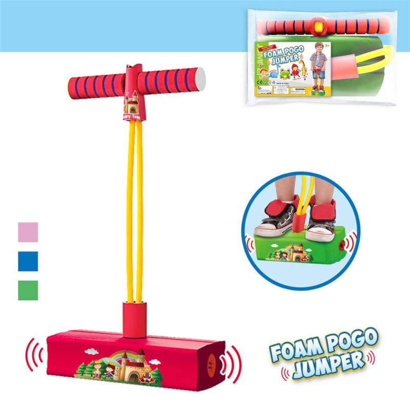 Foam Pogo Jumper - 46cm with Sound for Safe Play Foam Pogo Jumper - 46cm with Sound for Safe Play