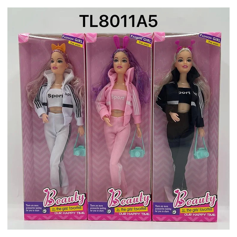 BXD Beauty Sports Doll ASST BXD Beauty Sports Doll ASST