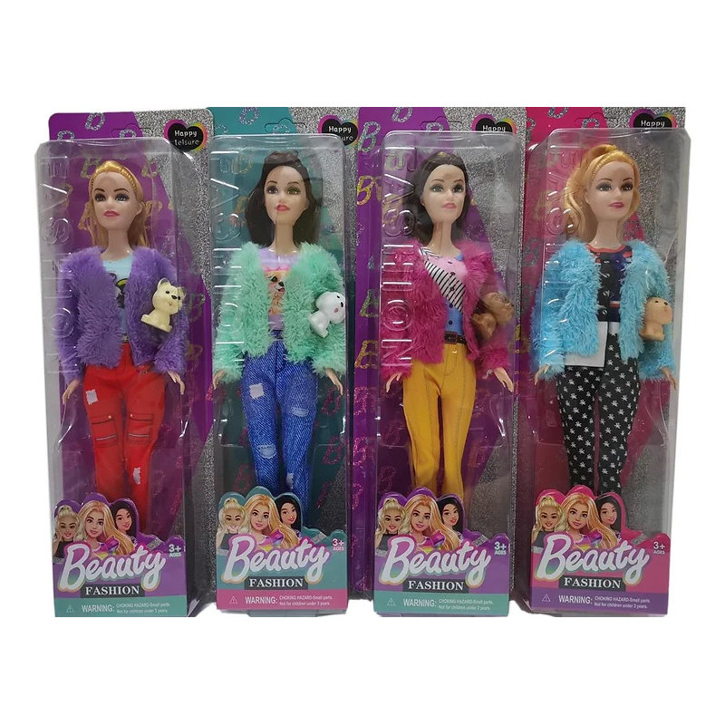 Carded Doll & Dog ASST Carded Doll & Dog ASST
