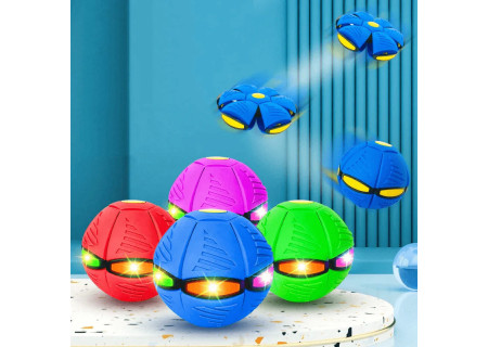 Frisbee to Ball Toy - Light-Up Fun for Kids