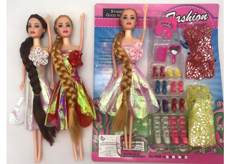 Fashion Doll with Accessories Assorted for Fashion Play
