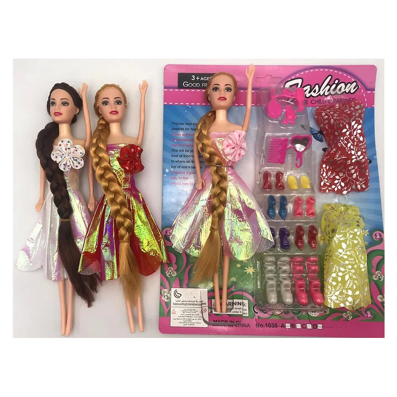 Fashion Doll with Accessories Assorted for Fashion Play Fashion Doll with Accessories Assorted for Fashion Play