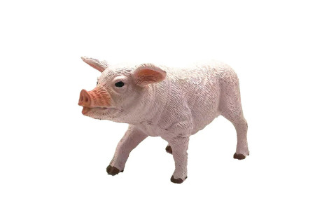 Large Vinyl Wild/Farm Animals Toy Set for Creative Play
