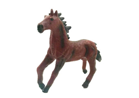 Large Vinyl Wild/Farm Animals Toy Set for Creative Play