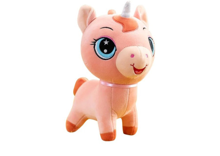 Flocking Eyes Plush Horse