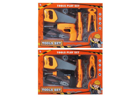 Children’s Orange Tool Kit – Realistic Toy Tools for Role Play