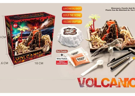 Volcanic Science Experiment - Exciting and Educational STEM Kit for Ki