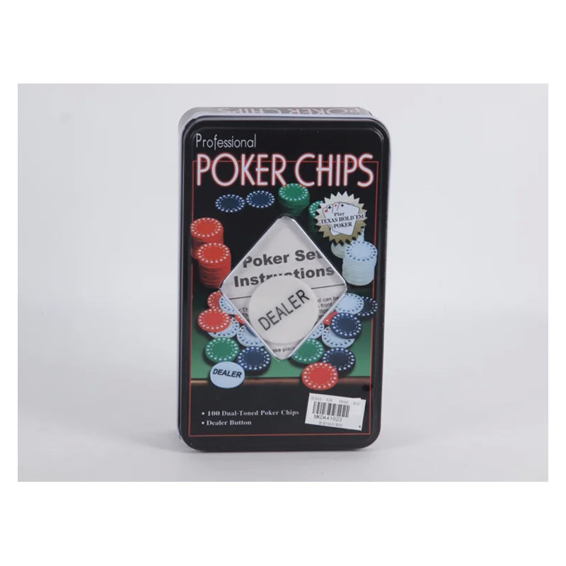 Poker Set in Tin - Complete Card Game Kit for Game Nights Poker Set in Tin - Complete Card Game Kit for Game Nights