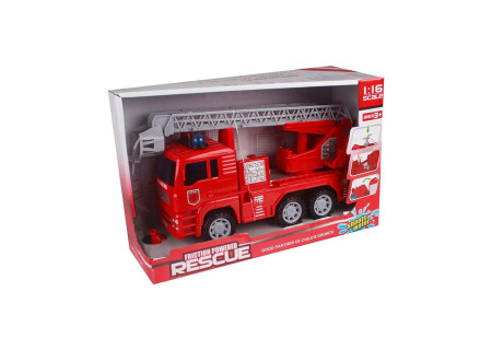 Fire Rescue Engine with Spray - Interactive Fire Truck Toy for Kids