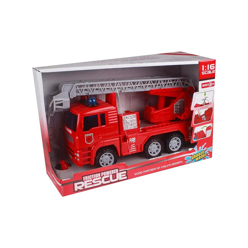 Fire Rescue Engine with Spray - Interactive Fire Truck Toy for Kids Fire Rescue Engine with Spray - Interactive Fire Truck Toy for Kids